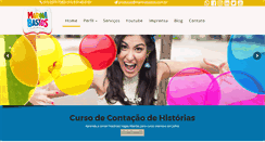 Desktop Screenshot of marinabastos.com.br